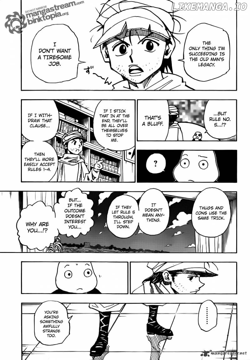 Hunter x Hunter, Chapter 320 image 07